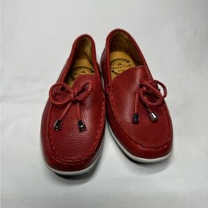 Driver‎ Club USA Little Kids 10.5 Nantucket Red Nappa Loafer Narrow Fit